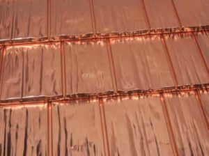 Solid Copper Roof